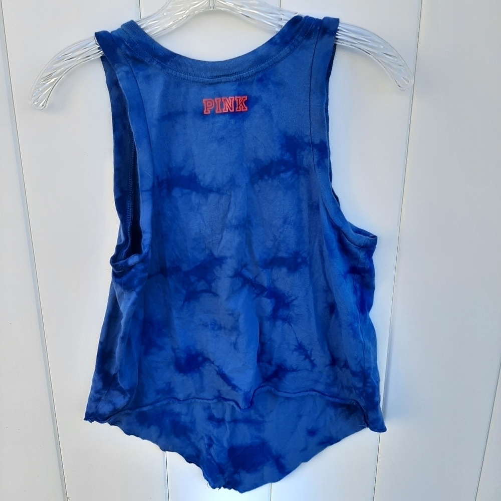 PINK Made in America Assymetric Tye Dye Tank Top - Picture 4 of 6